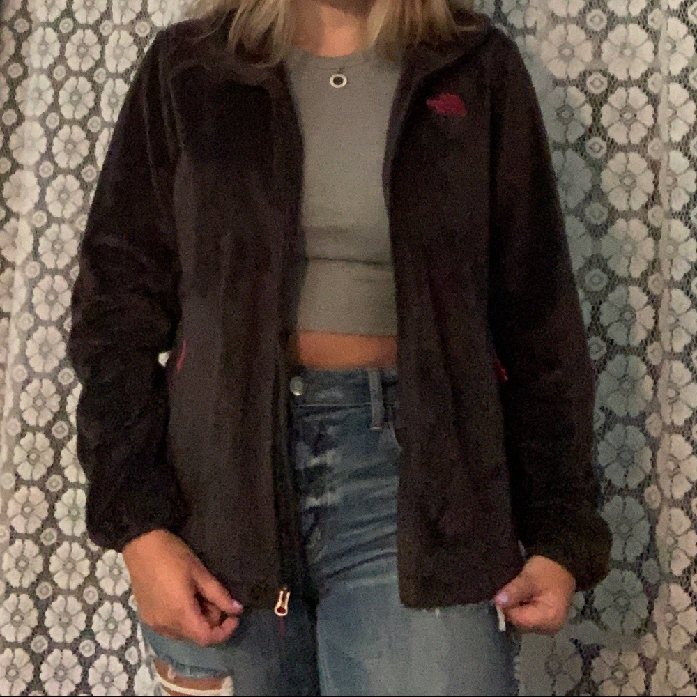 Black North Face Fleece Jacket